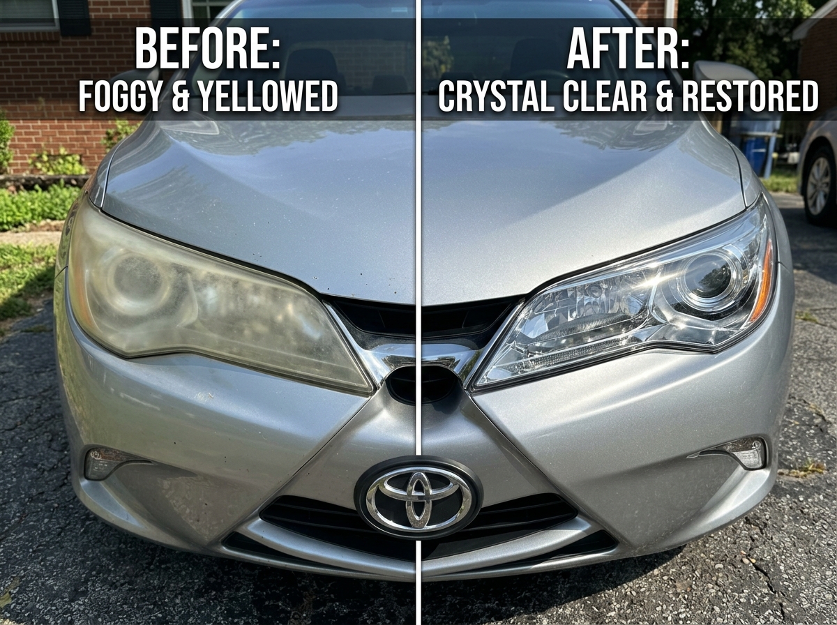 Headlight Restoration service