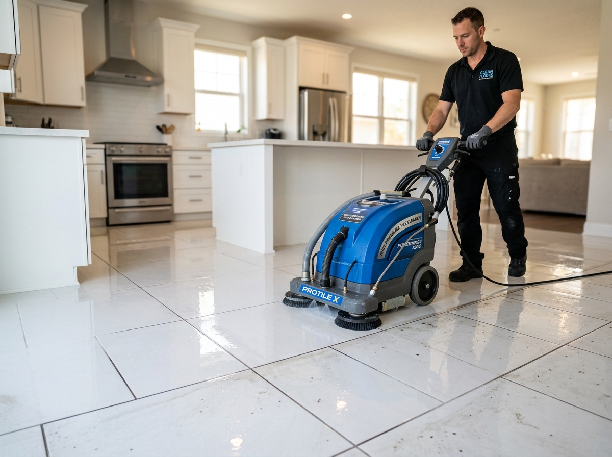 High Pressure Tile and Grout Hard Floor Cleaner