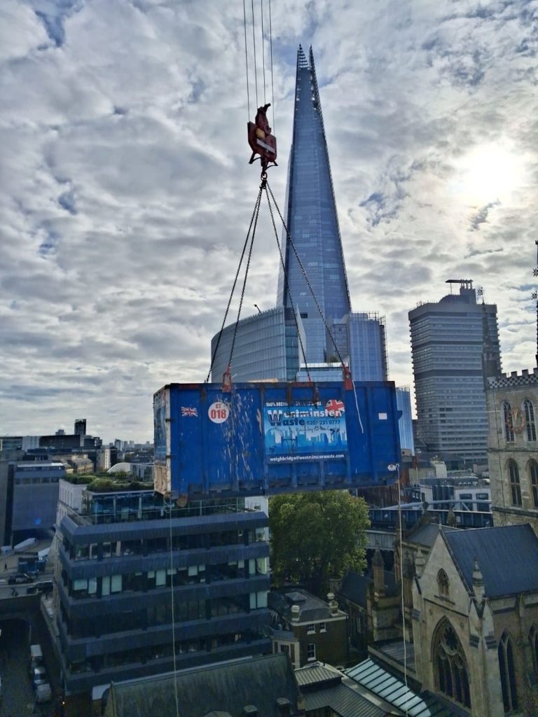 Topping Out at Minerva House — Westminster Waste and Morrisroe